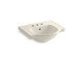 KOHLER K-5247-4-47 Veer 21" centerset sink basin