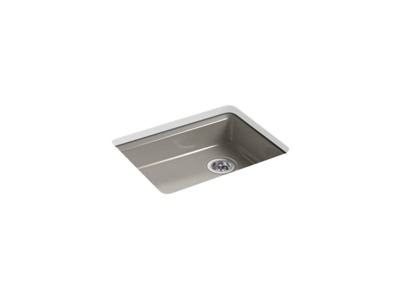 KOHLER K-5479-5U-K4 Riverby 25" x 22" x 5-7/8" Undermount single-bowl kitchen sink