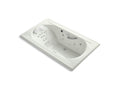 KOHLER K-1418-V-NY Memoirs 72" x 42" drop-in Effervescence whirlpool bath with spa/massage package