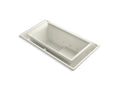 KOHLER K-1189-RE-96 sok 63" x 31-1/2" drop-in Effervescence bath with left-hand drain