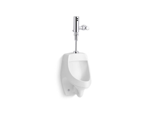 KOHLER K-PR5016-T2DS-NA Not Applicable Dexter Antimicrobial urinal with Mach Tripoint touchless DC 0.5 gpf flushometer