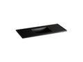 KOHLER Ceramic/Impressions K-2783-8-7 Black Black 49" Vitreous china vanity top with integrated rectangular sink