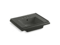 KOHLER K-2757-4-58 Tresham 24" pedestal bathroom sink basin with 4" centerset faucet holes