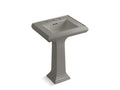 KOHLER K-2238-8-K4 Memoirs Classic Classic 24" pedestal bathroom sink with 8" widespread faucet holes