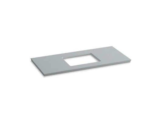 KOHLER K-5458-S36 Solid/Expressions 49" vanity-top with single Verticyl rectangular cutout