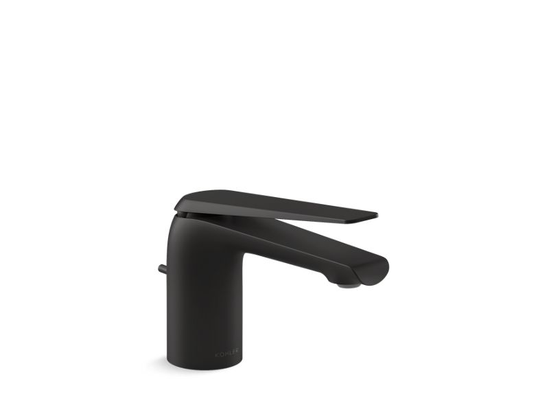 KOHLER K-97345-4N-BL Matte Black Avid Single-handle bathroom sink faucet
