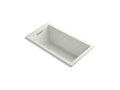 KOHLER K-1168-VB-NY Underscore 60" X 32" Drop-In Vibracoustic Bath In Dune