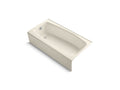 KOHLER K-715-47 Villager 60" x 30-1/4" alcove bath with integral apron and left-hand drain