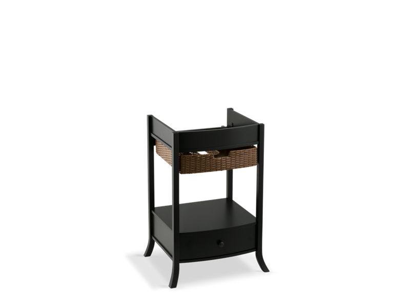 KOHLER K-2449-F2 Archer Petite Bathroom Vanity Cabinet In Black Forest