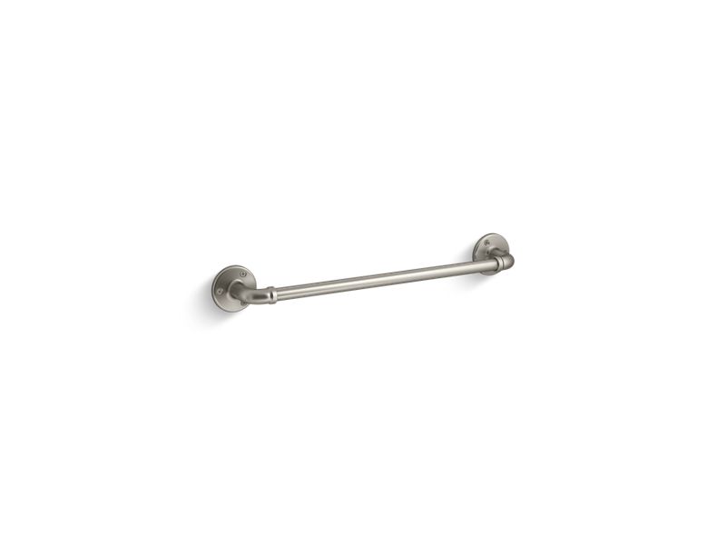KOHLER K-R24792-BN Worth 18" towel bar In Vibrant Brushed Nickel
