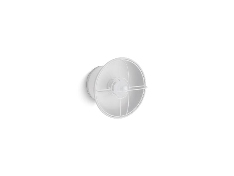 KOHLER K-23666-SC01-WHL Modern Farm One-Light Sconce In Matte White
