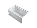 KOHLER K-1219-RA-0 Hourglass 32 60" x 32" alcove bath with integral apron, integral flange and right-hand drain
