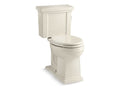 KOHLER K-3950-RA-47 Tresham Comfort Height Two-piece elongated 1.28 gpf chair height toilet with right-hand trip lever
