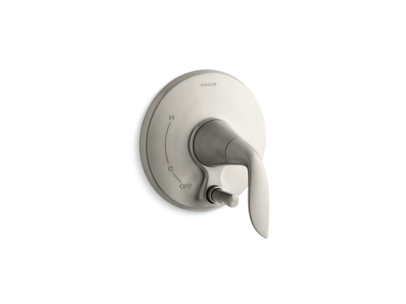 KOHLER K-T5321-4-BN Refinia Valve trim with push-button diverter, valve not included