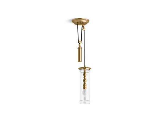 KOHLER K-23340-PE01-BGL Damask 4" Adjustable Pendant In Moderne Brushed Gold