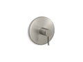 KOHLER K-T10940-4-BN Stillness Valve trim with lever handle for thermostatic valve, requires valve