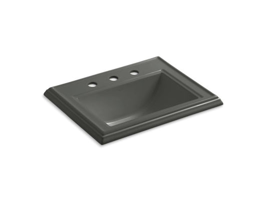 KOHLER K-2241-8-58 Memoirs Classic Classic drop-in bathroom sink with 8" widespread faucet holes