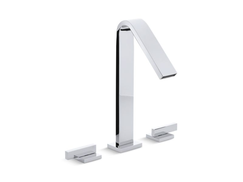 KOHLER Loure K-15285-4-CP Polished Chrome Deck-mount bath faucet