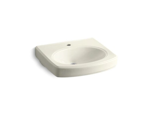 KOHLER K-2028-1-96 Pinoir Bathroom sink basin with single faucet hole