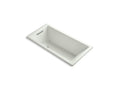 KOHLER K-1167-GHVB-NY Underscore 60" X 30" Drop-In Vibracoustic Bath With Heated Bubblemassage In Dune