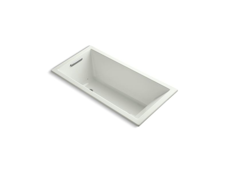 KOHLER K-1167-GHVB-NY Underscore 60" X 30" Drop-In Vibracoustic Bath With Heated Bubblemassage In Dune