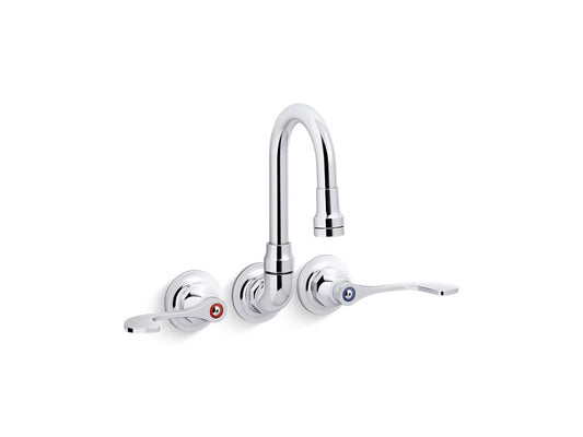 KOHLER K-520T70-5AEA-CP Polished Chrome Triton Bowe Shelf-back sink faucet