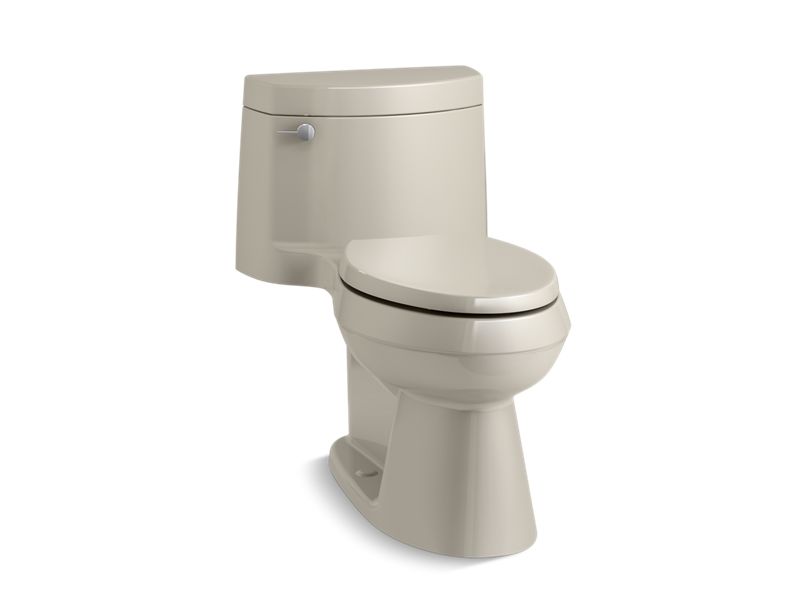 KOHLER K-3619-G9 Cimarron Comfort Height One-piece elongated 1.28 gpf chair height toilet with Quiet-Close seat