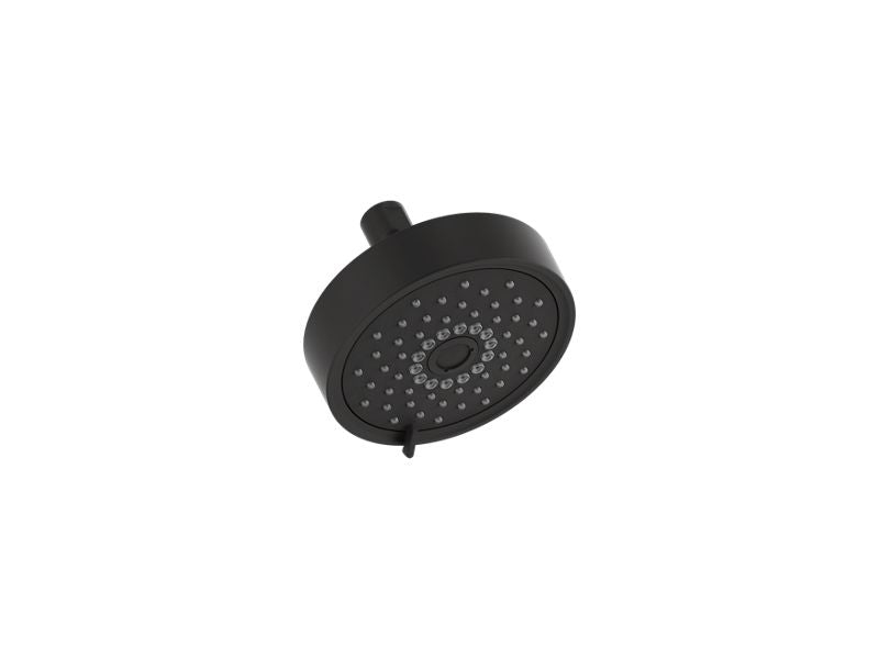 KOHLER K-22170-BL Matte Black Purist Four-function showerhead, 2.5 gpm