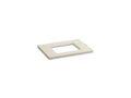 KOHLER K-5456-S34 Solid/Expressions 31" vanity-top with single Verticyl rectangular cutout