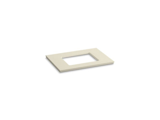 KOHLER K-5456-S34 Solid/Expressions 31" vanity-top with single Verticyl rectangular cutout