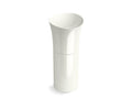KOHLER K-20701-N-NY Veil pedestal bathroom sink without overflow