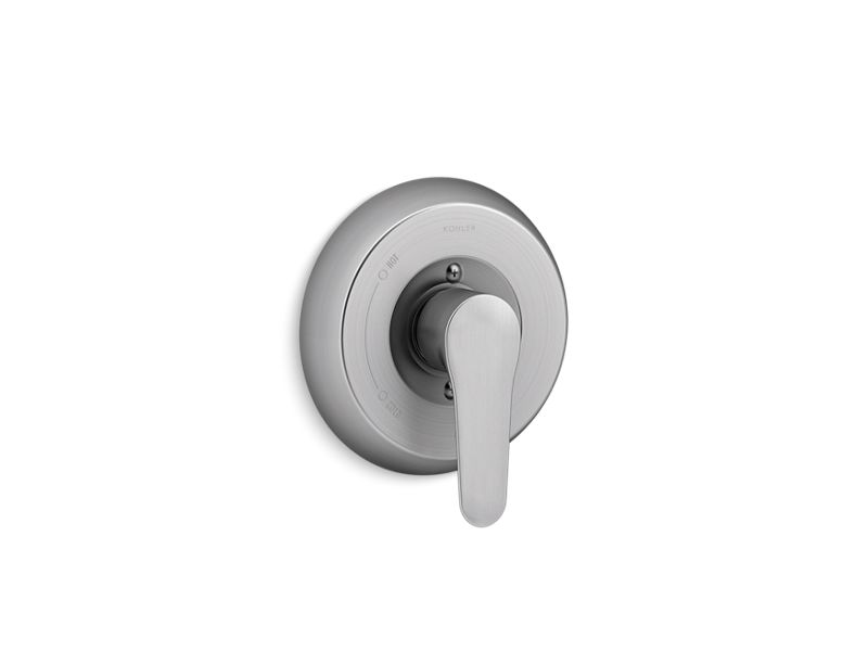 KOHLER July K-TS98147-4-G Brushed Chrome Rite-Temp valve trim