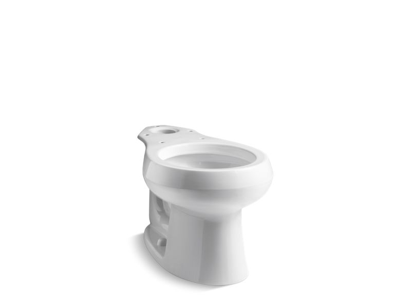 KOHLER K-4197-0 White Wellworth Round-front toilet bowl
