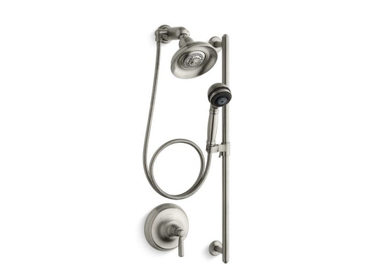 KOHLER K-10828-4-BN Bancroft Essentials performance showering package