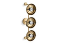 KOHLER K-23665-SC03-BGL Modern Farm Three-Light Sconce In Moderne Brushed Gold