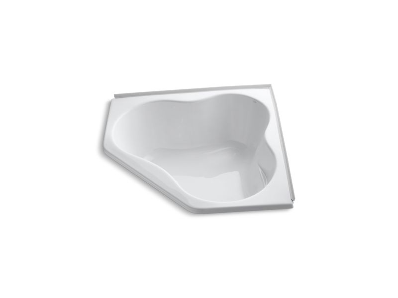 KOHLER K-1155-F-0 5454 54" x 54" alcove bath with integral flange