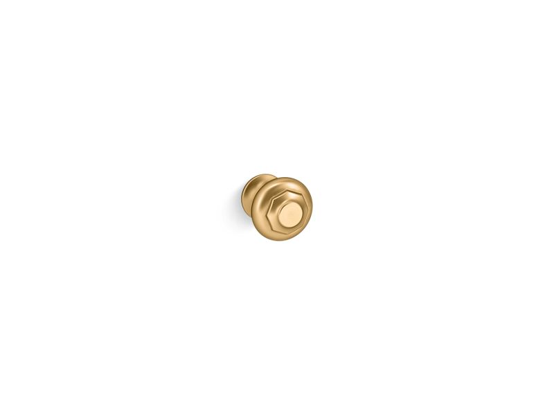 KOHLER K-72578-2MB Vibrant Brushed Moderne Brass Artifacts Cabinet knob