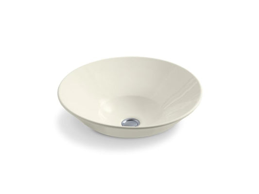 KOHLER K-2200-G-96 Conical Bell vessel or wall-mount bathroom sink with glazed underside