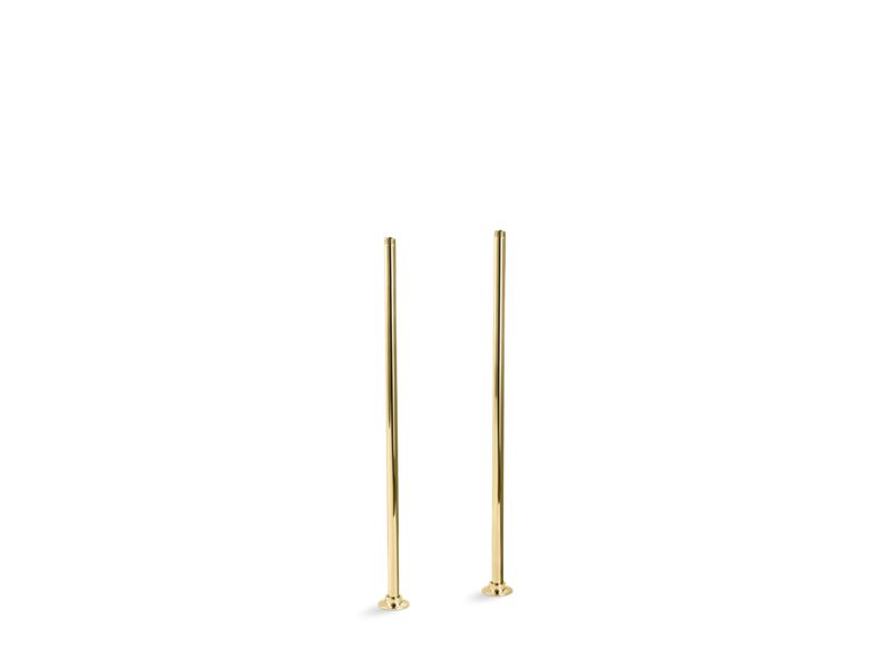 KOHLER Antique K-126-PB Vibrant Polished Brass Riser tubes only, 26" long