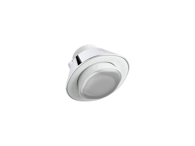 KOHLER K-28238-GKE-CP Moxie Single-Function Showerhead And Wireless Speaker, 1.75 Gpm In Polished Chrome