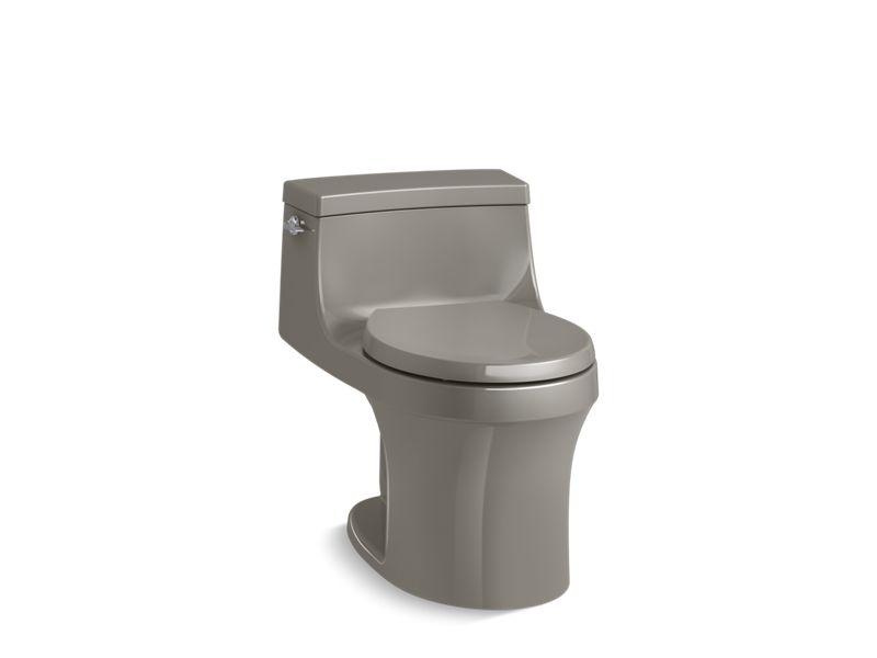 KOHLER K-4007-K4 San Souci One-piece round-front 1.28 gpf toilet with slow close seat