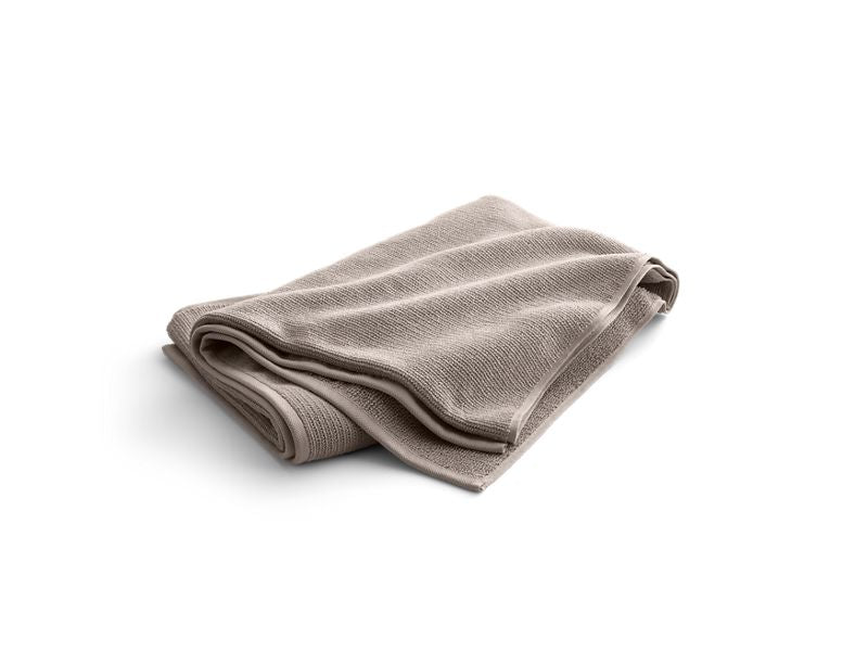 KOHLER K-31506-TE-NY Turkish Bath Linens bath sheet with Terry weave, 35" x 70"