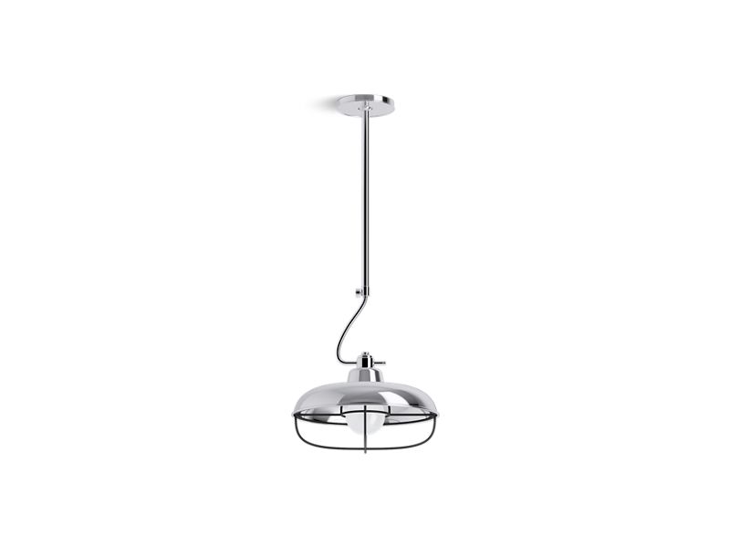 KOHLER K-23663-PE01-CPL Modern Farm 12" Pendant In Polished Chrome
