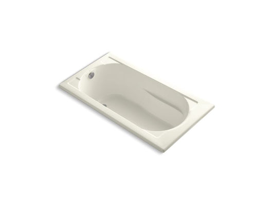 KOHLER K-1184-W1-96 Devonshire 60" x 32" drop-in bath with Bask heated surface and reversible drain