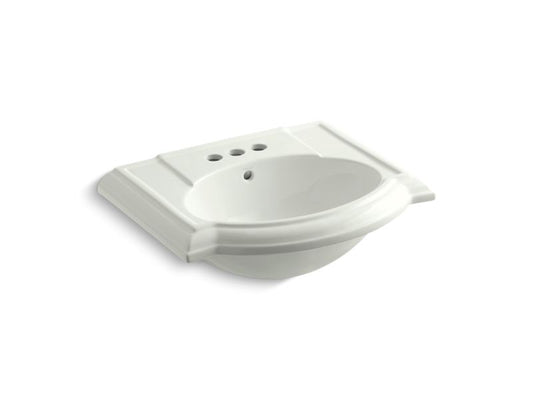 KOHLER K-2287-4-NY Devonshire Bathroom sink with 4" centerset faucet holes
