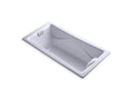 KOHLER K-863-GRL Tea-for-Two 71-3/4" x 36" drop-in bath with end drain