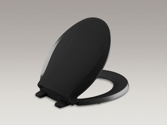 KOHLER K-7316-7 Cachet Quick-Release round-front toilet seat