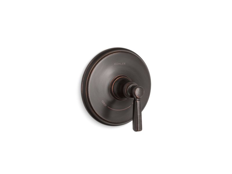 KOHLER K-T10593-4-2BZ Bancroft Mastershower Temperature Control Valve Trim In Oil-Rubbed Bronze