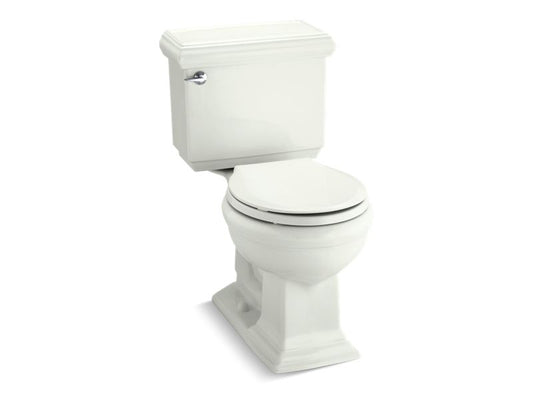 KOHLER K-3986-U-NY Dune Memoirs Classic Two-piece round-front 1.28 gpf chair height toilet with insulated tank