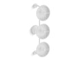 KOHLER K-23665-SC03-WHL Modern Farm Three-Light Sconce In Matte White